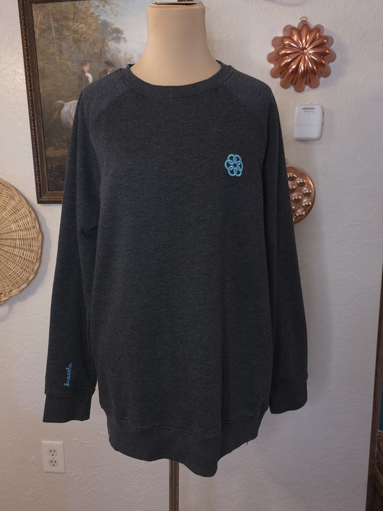 Apple Other - Apple Breathe Mindful Minute Meditation Charcoal Gray Crewneck Sweatshirt